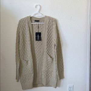 Beige cardigan